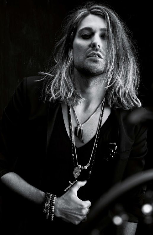 ロン毛の男性をひたすら貼っていくトピ。