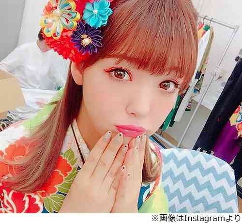 着物姿の藤田ニコルに絶賛「ちょー似合う」