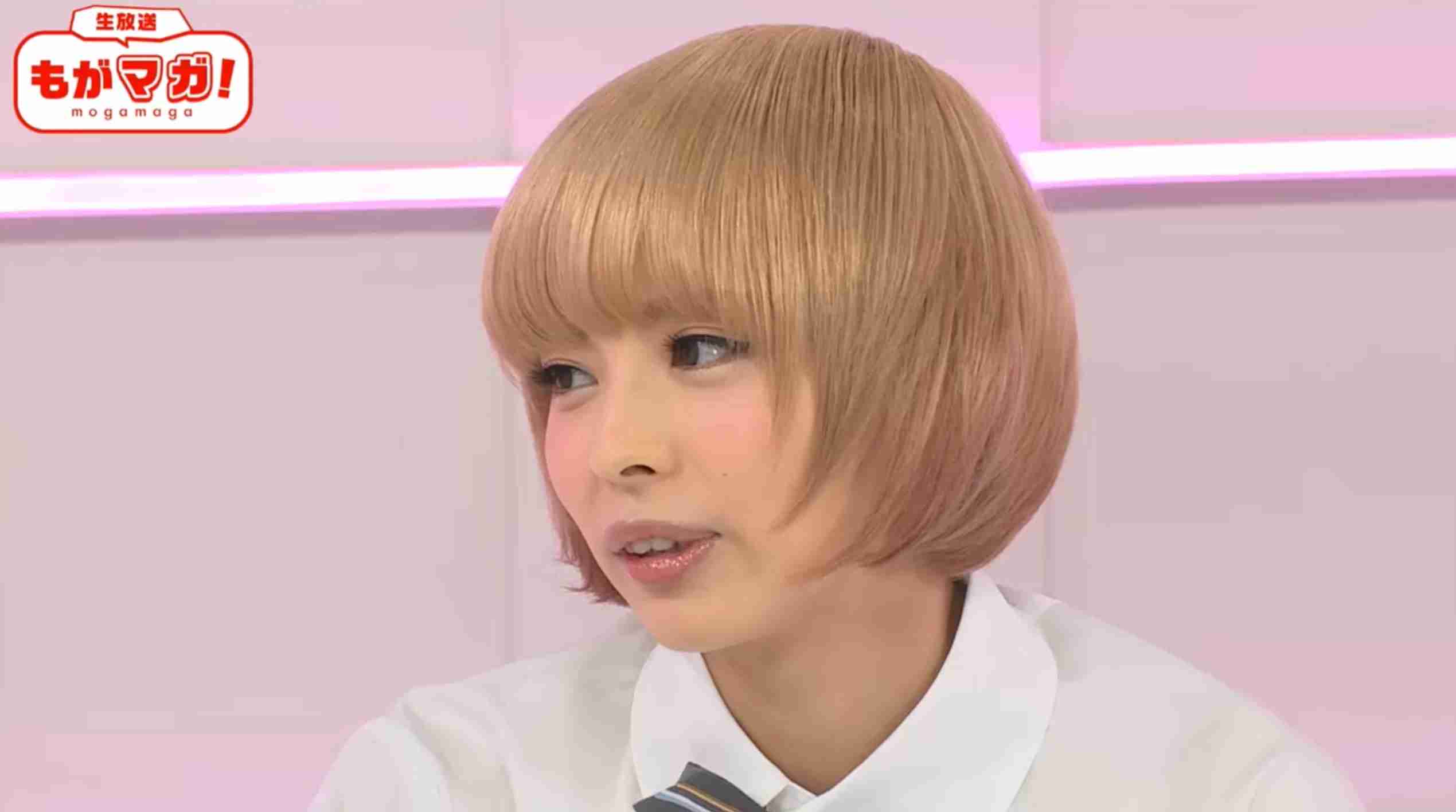 最上もが　金髪からイメチェンも黒髪には戻さず
