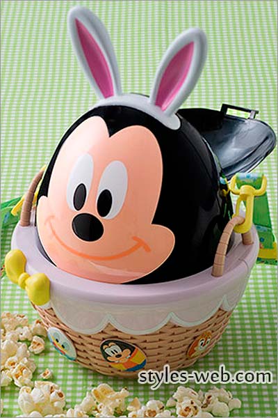 色んな所のポップコーンバケットが集まるトピ
