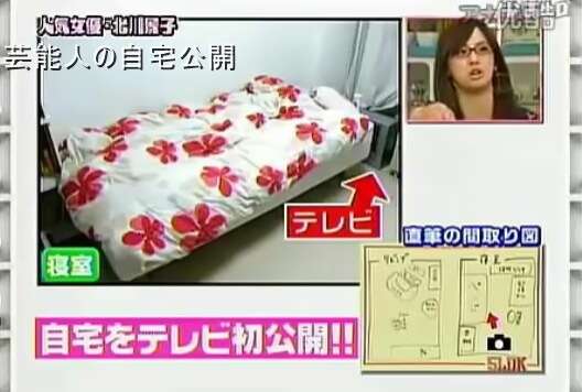 【芸能人の自宅】北川景子さん 23才の時の庶民っぽい自宅【画像あり】