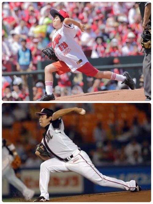 いろんなプロ野球の始球式が見たいです。