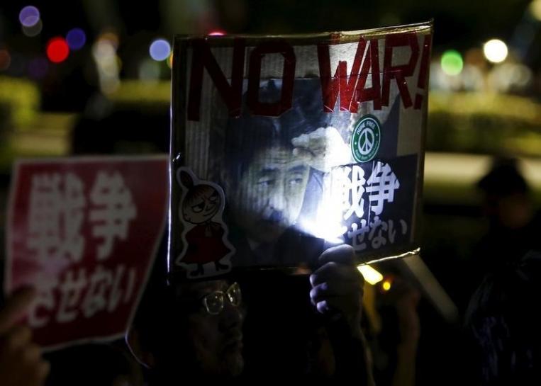 		Japan protesters rally as contentious security bills near passage| Reuters