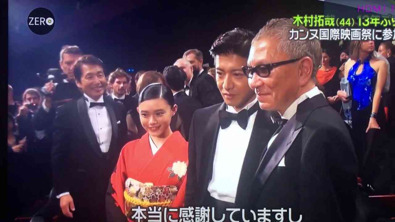 木村拓哉。カンヌ映画祭レッドカーペットに登場‼️無限の住人 - YouTube