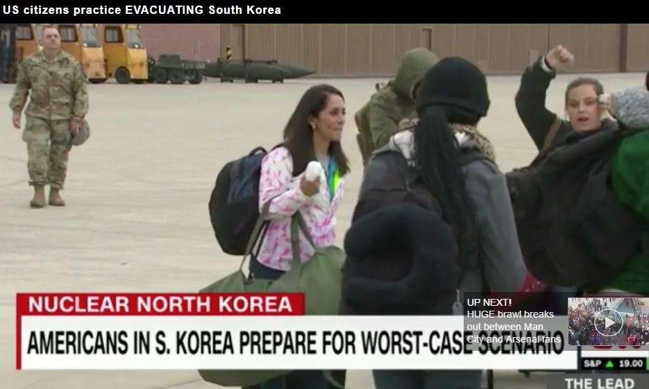 韓国にいる２３万人のアメリカ人を避難させるため準備している | 海外翻訳ニュース