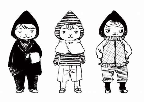モノトーン画像を貼るトピ