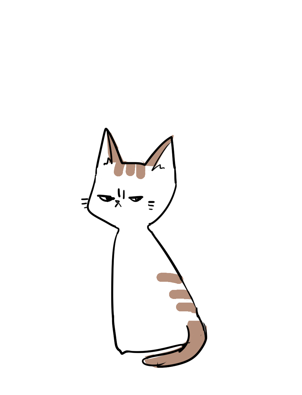 【お絵描き・コラ】仔猫を拾ったのですが懐いてくれません。助けてください【ネタトピ】