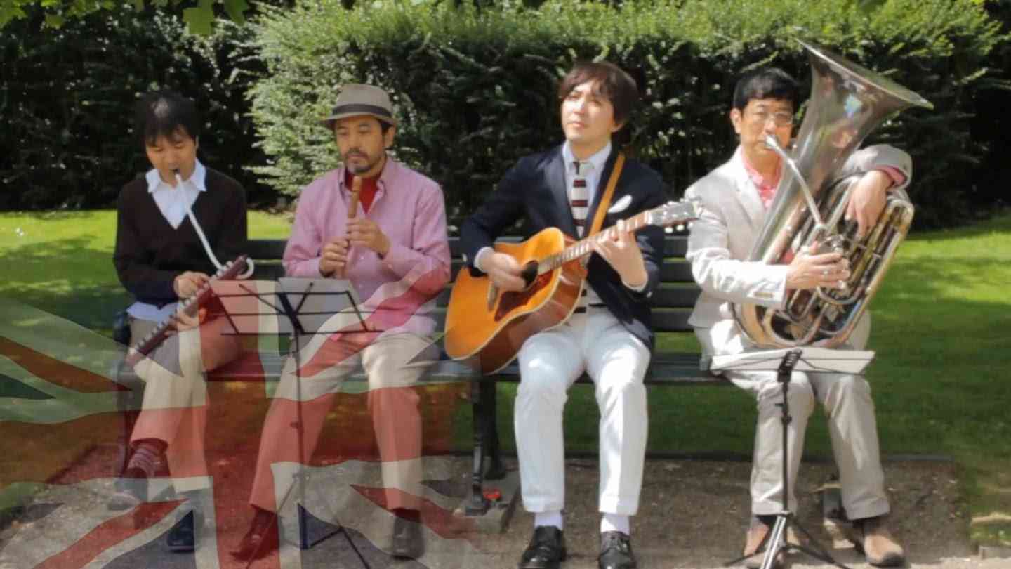 Kuricorder Quartet in London - Japanese folk band's first UK tour - YouTube