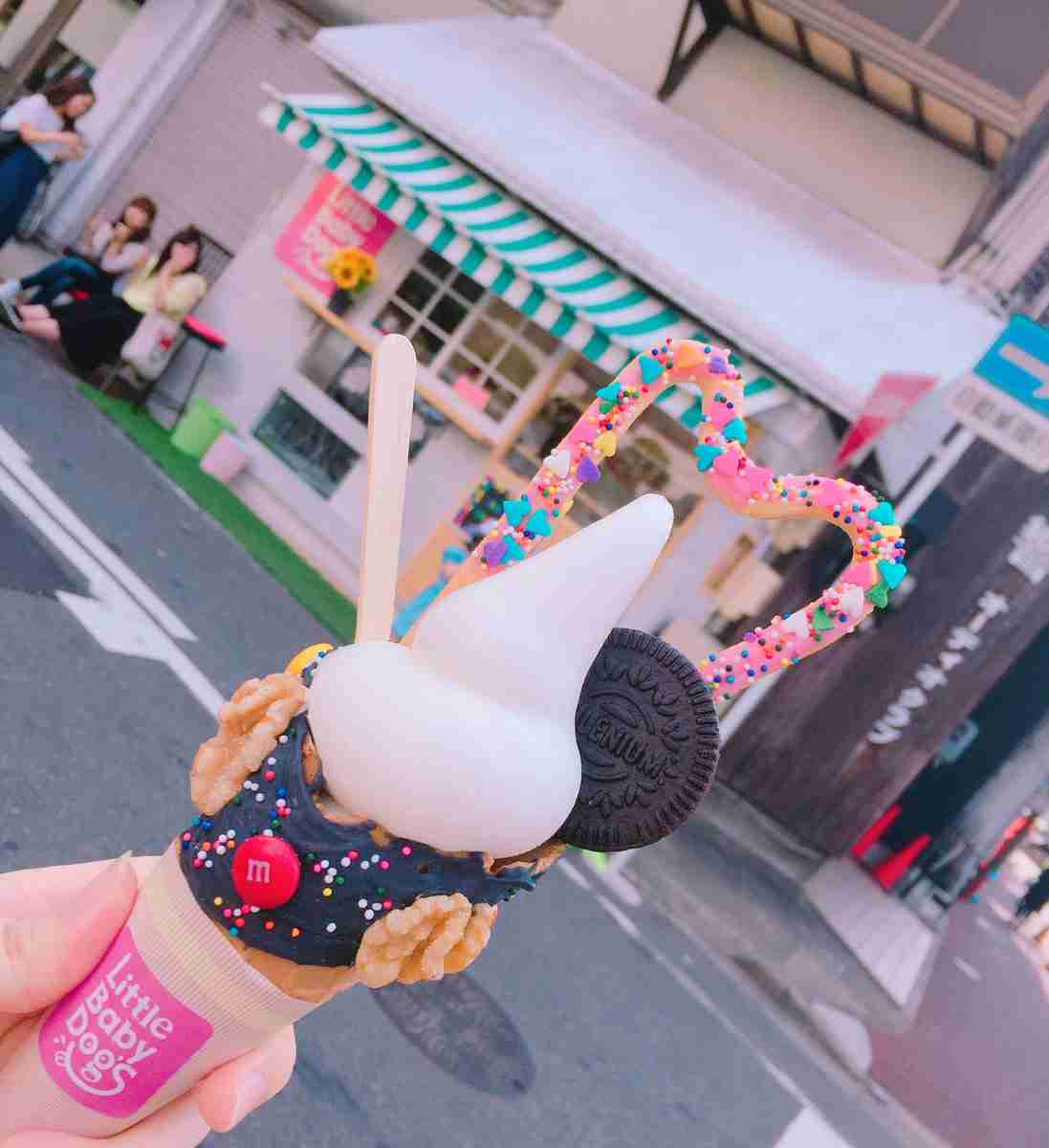 可愛いアイス、インスタ写真撮ったら用済み？たくさんコーンが捨てられてて話題に