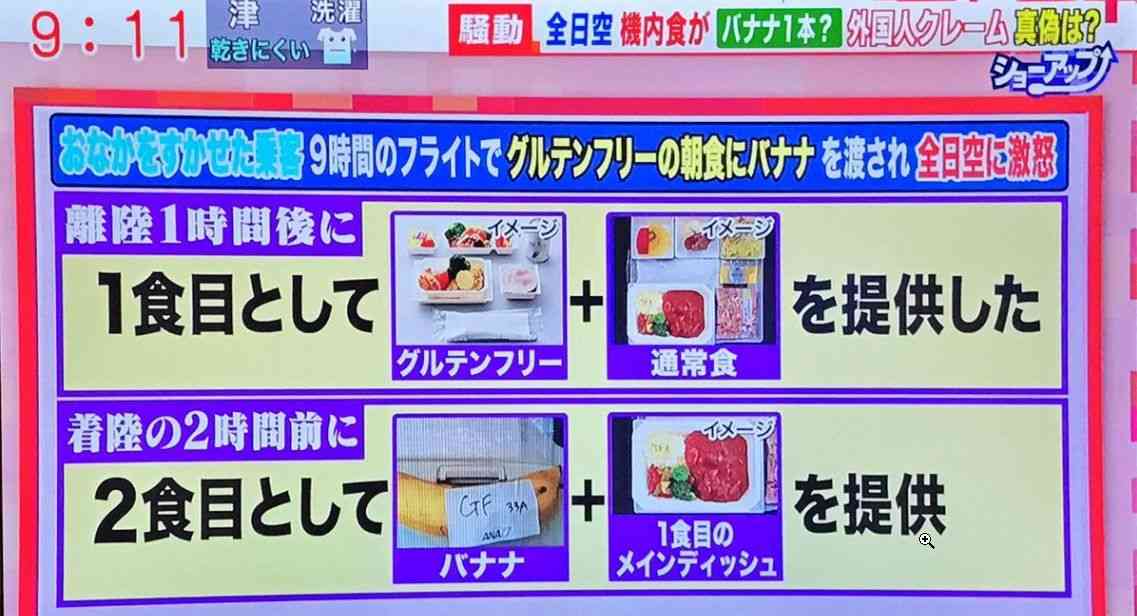 色んな機内食が見たい