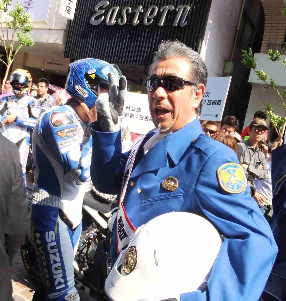 【画像】有名人の一日署長