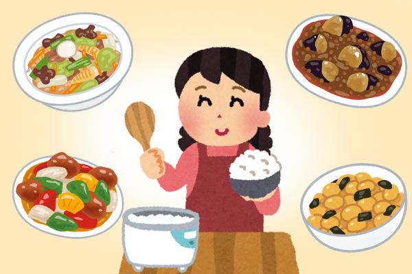 義母の料理にごめんなさい。
