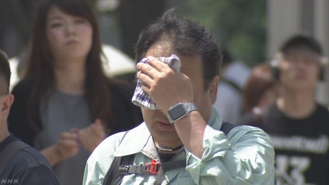 西・東日本 ３５度以上の猛暑日 各地で熱帯夜の予想 | NHKニュース
