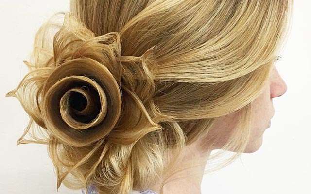 髪なのに何て美しい！　ヘアアーティストの妙技に圧倒されてしまう人、続出