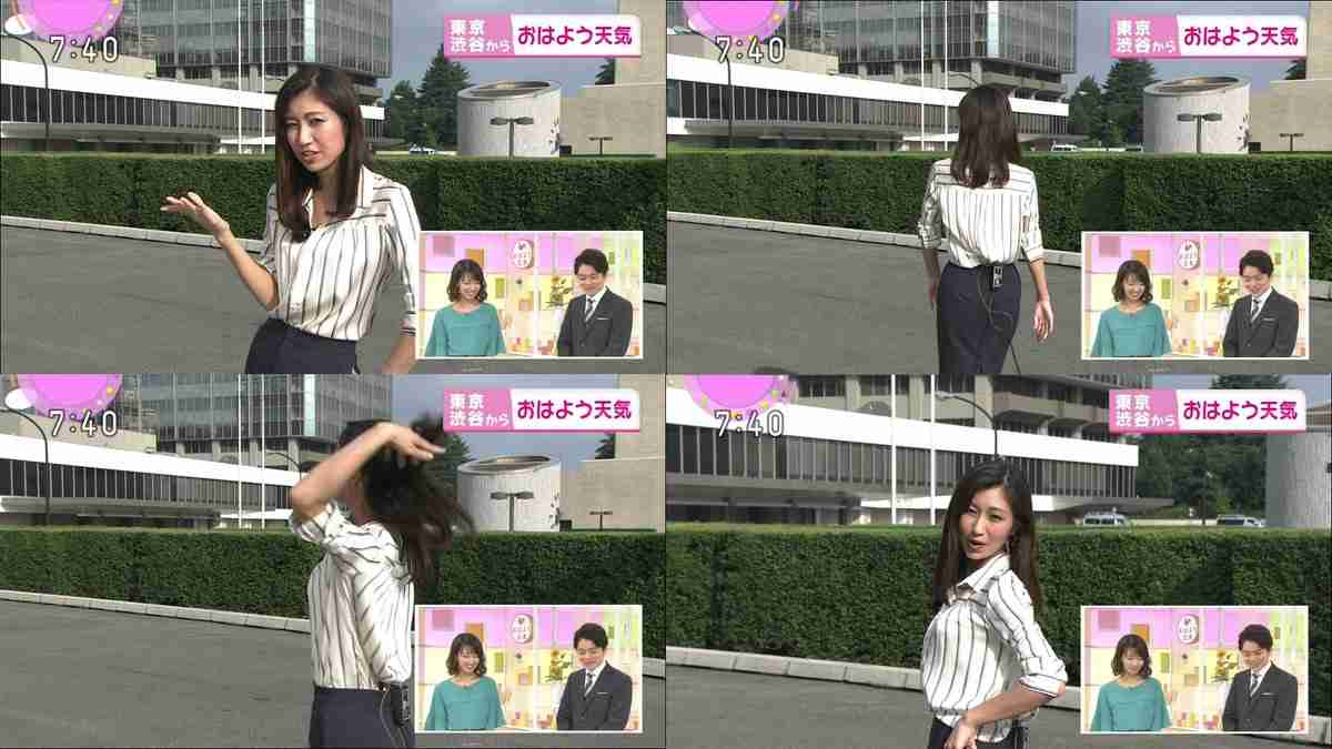 NHKお天気お姉さん、突然「ブルゾンちえみ」に変身も...スタジオ「スルー」で微妙な空気に