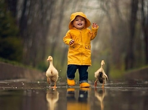 雨の子育て☂️
