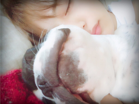 川口春奈、添い寝ショットにファン悶絶「天使」「癒された！」