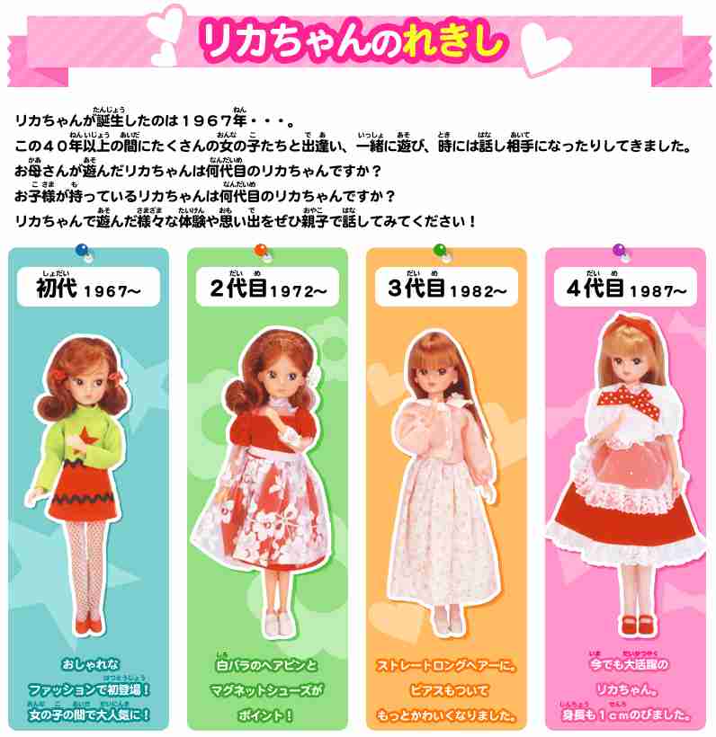 初代リカちゃん製造の企業が破産申請…負債総額4億円超