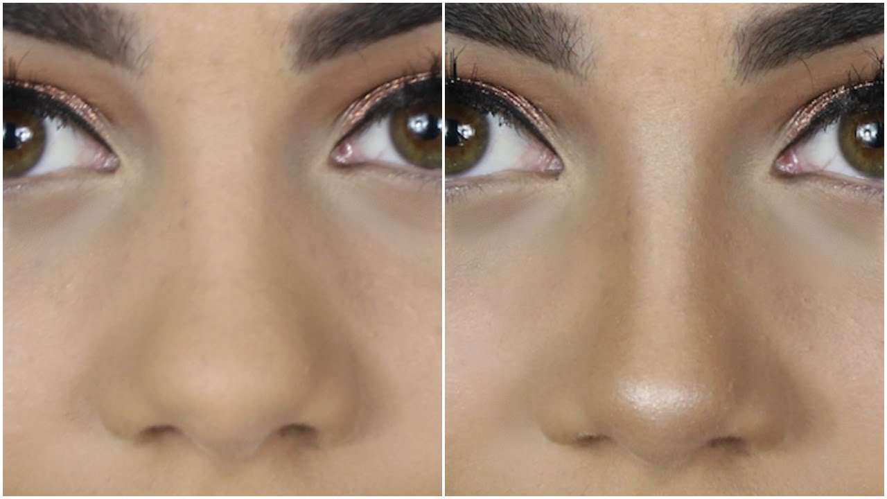 How To Contour Your Nose Like A PRO! - YouTube