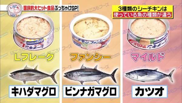 シーチキンが好きな方！