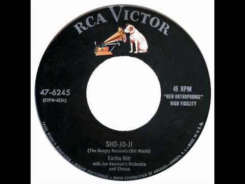 証城寺の狸囃子 * SHO-JO-JI - Eartha Kitt [RCA Victor 47-6245] 1955 - YouTube