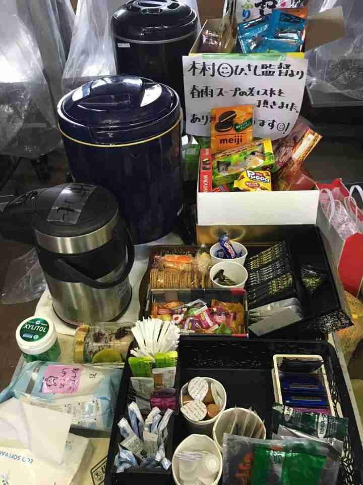 芸能人の差し入れがみたい!!