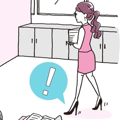 会社にいるいる！｢姿勢ワル子｣のここがダメ