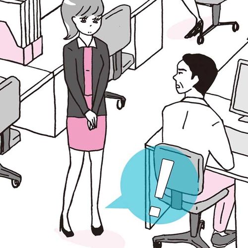 会社にいるいる！｢姿勢ワル子｣のここがダメ