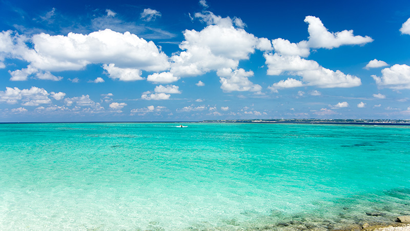 美しい海の写真を貼って癒されよう