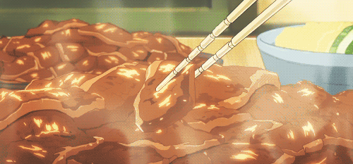 漫画やアニメに出てくる美味しそうな食べ物の画像を貼りましょう