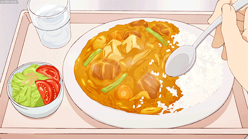 漫画やアニメに出てくる美味しそうな食べ物の画像を貼りましょう