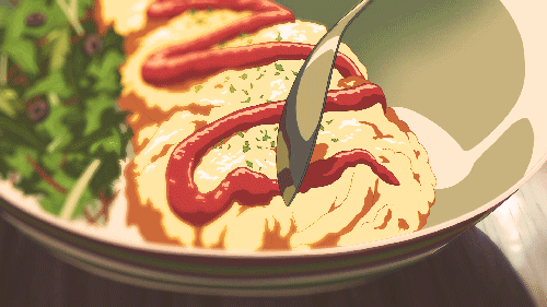 漫画やアニメに出てくる美味しそうな食べ物の画像を貼りましょう