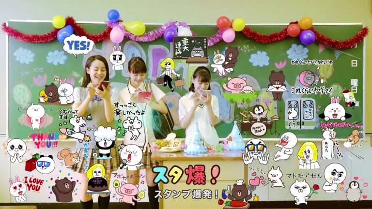 女子高生の1日を追ったLINEの動画が公開「卍」「ありよりのなし」「好きピ」意味不明なJK用語ばかり!?