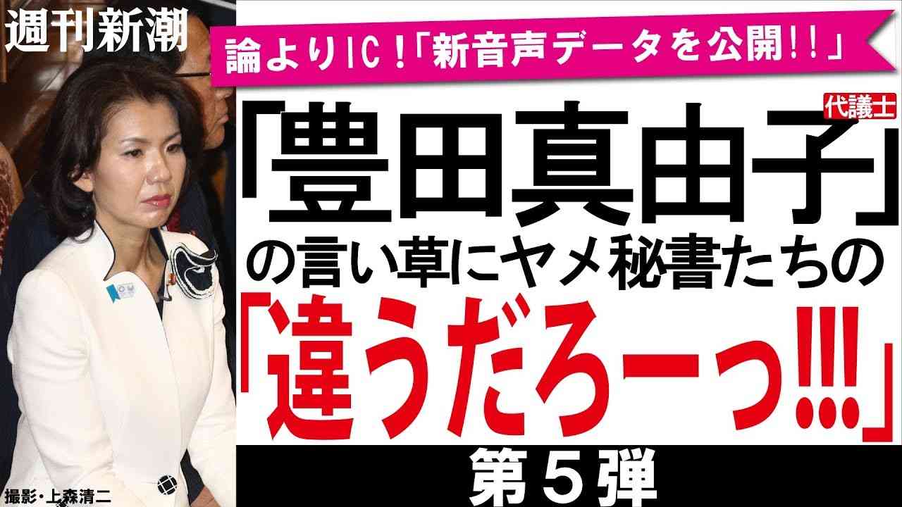 【第5弾】〈痴呆症か！〉国会議員続投宣言「豊田真由子」の未公開音声 - YouTube