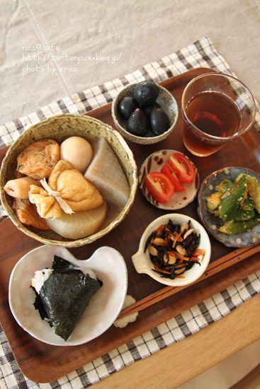 メインがおでんの時のメニュー