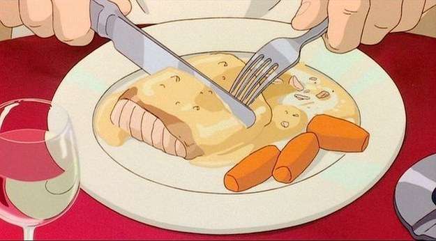 漫画やアニメに出てくる美味しそうな食べ物の画像を貼りましょう