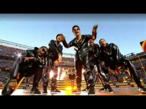【傑作】ライブなのに安定感やばい！！　スーパーボウル ハーフタイムショー Bruno Mars & Beyonce抜粋バージョン　 2016 - YouTube