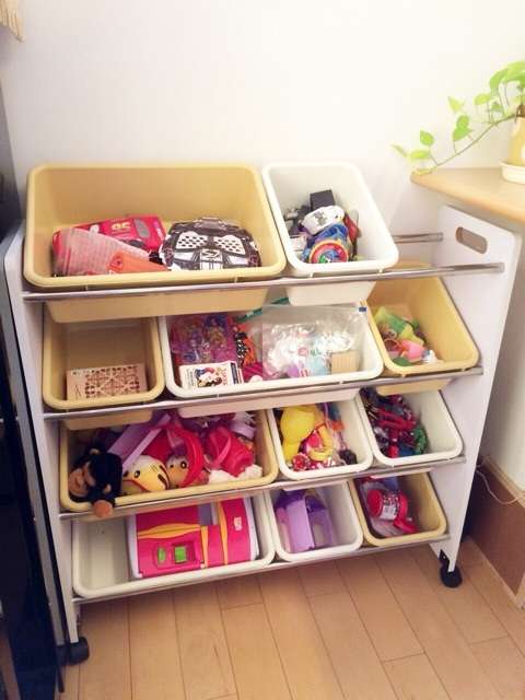子どものおもちゃ収納
