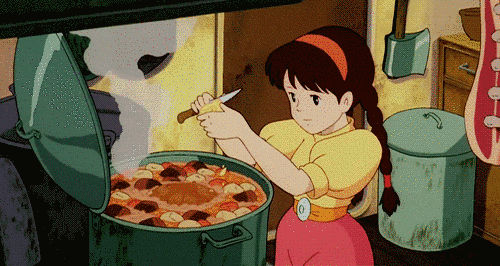漫画やアニメに出てくる美味しそうな食べ物の画像を貼りましょう