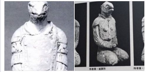 法隆寺に仏陀の入滅を悲しむ３頭のレプタリアンの像があった！(⊙⊙)！  -  理想国家日本の条件  自立国家日本