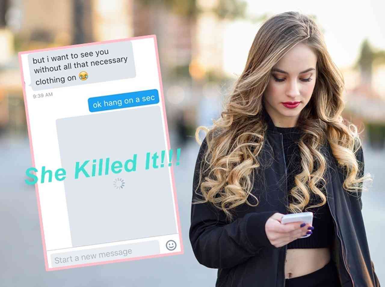 男性に「裸の写真を送って」と言われた女性が返信した「写真」が秀逸すぎる - FRONTROW