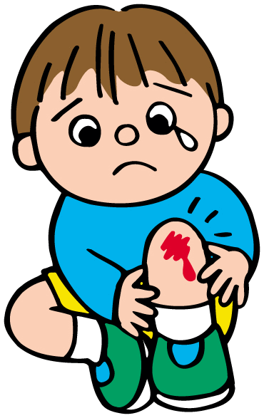 よくケガをする子供がいる方いますか？