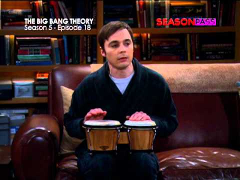 The Big Bang Theory "Sheldon playing bongos" - YouTube