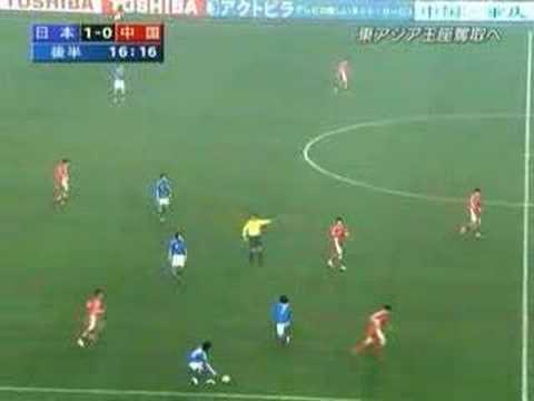 【サッカー】日本vs中国080220 中国のラフプレー集【高画質】 - YouTube