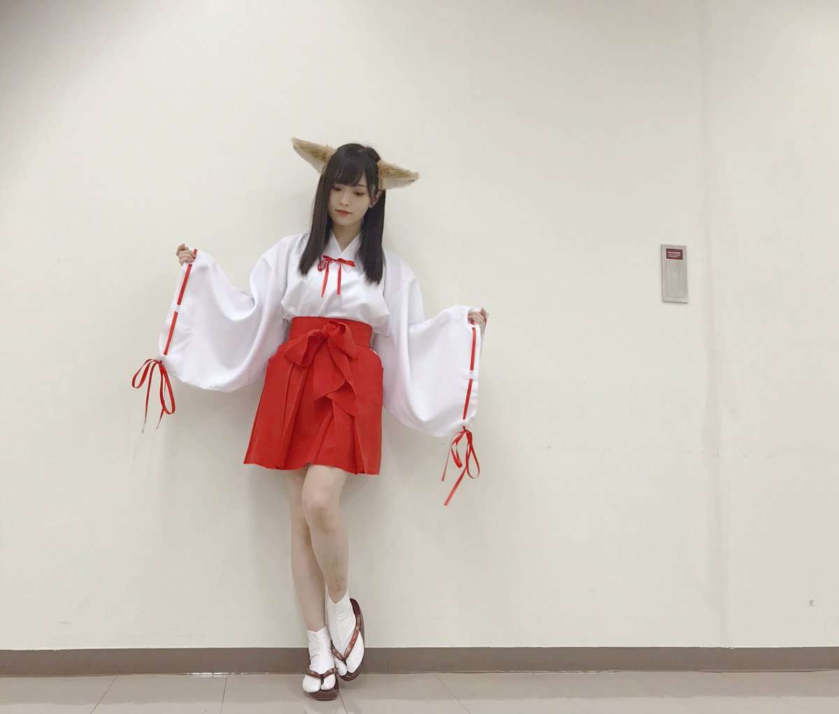 NMB48の山本彩の“けも耳”狐巫姿が可愛すぎるとファンが絶賛 