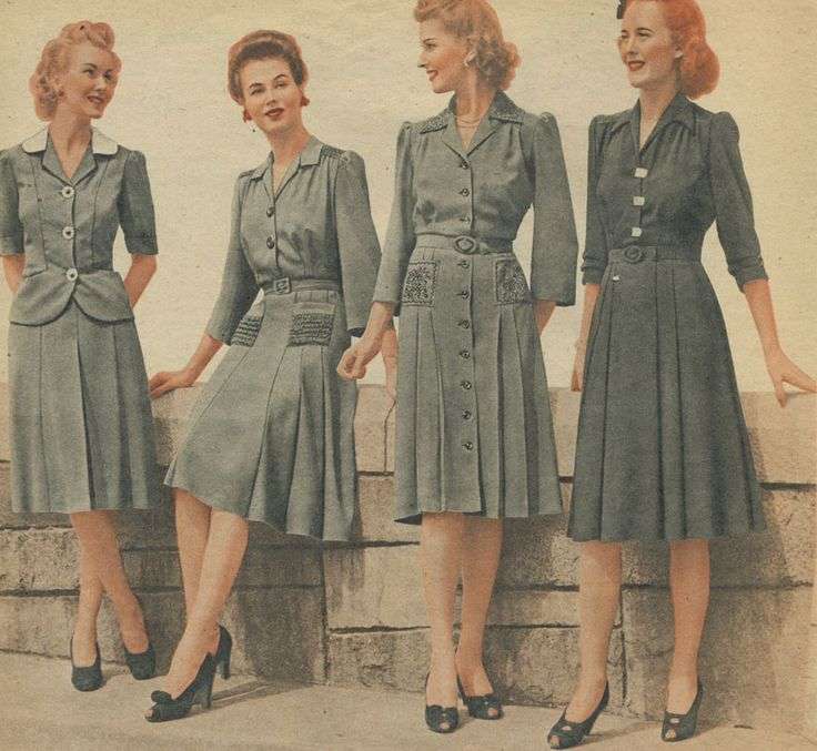 1940年代のファッション | RENOTE [リノート]