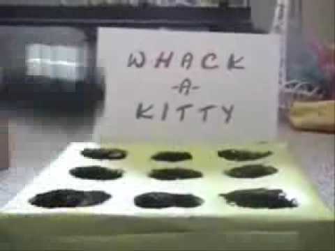 子猫でモグラ叩きゲーム - YouTube