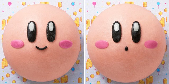 星のカービィの中華まん「カービィまん」誕生 にっこり顔とおすまし顔が数量限定でローソンに登場