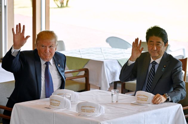 【トランプ氏来日】横田基地で演説「日本は貴重なパートナー」「いかなる独裁者も米国の決意を過小評価するな」