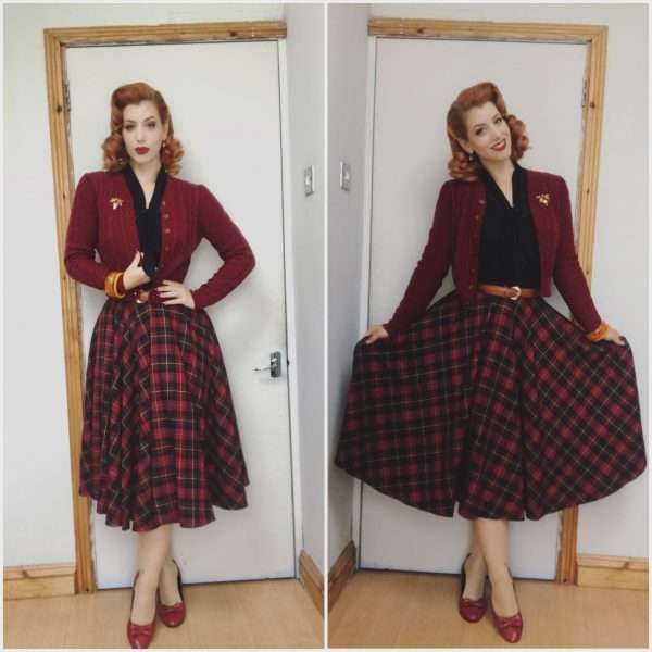 レトロなファッションが好き